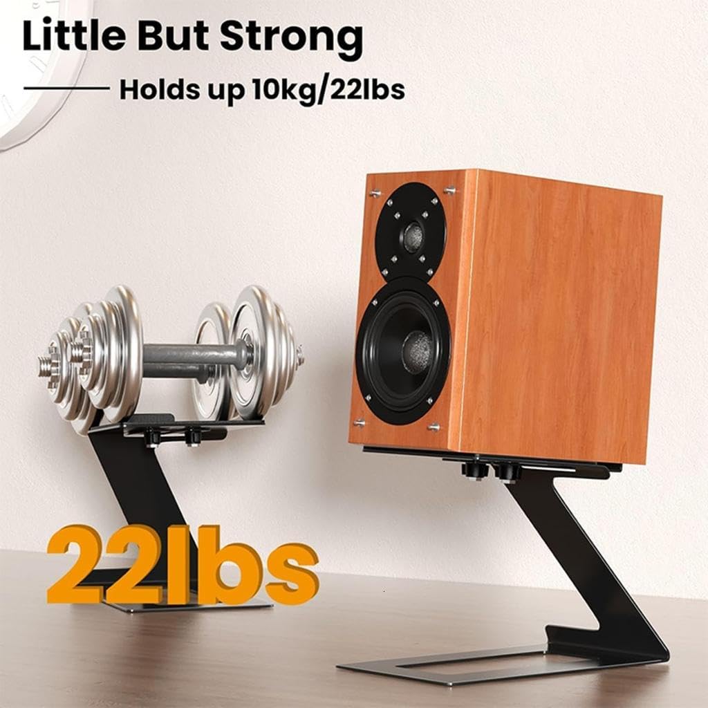 6° Incline Speaker Stand Desktop Speaker Stand Bookshelf Speaker Stand