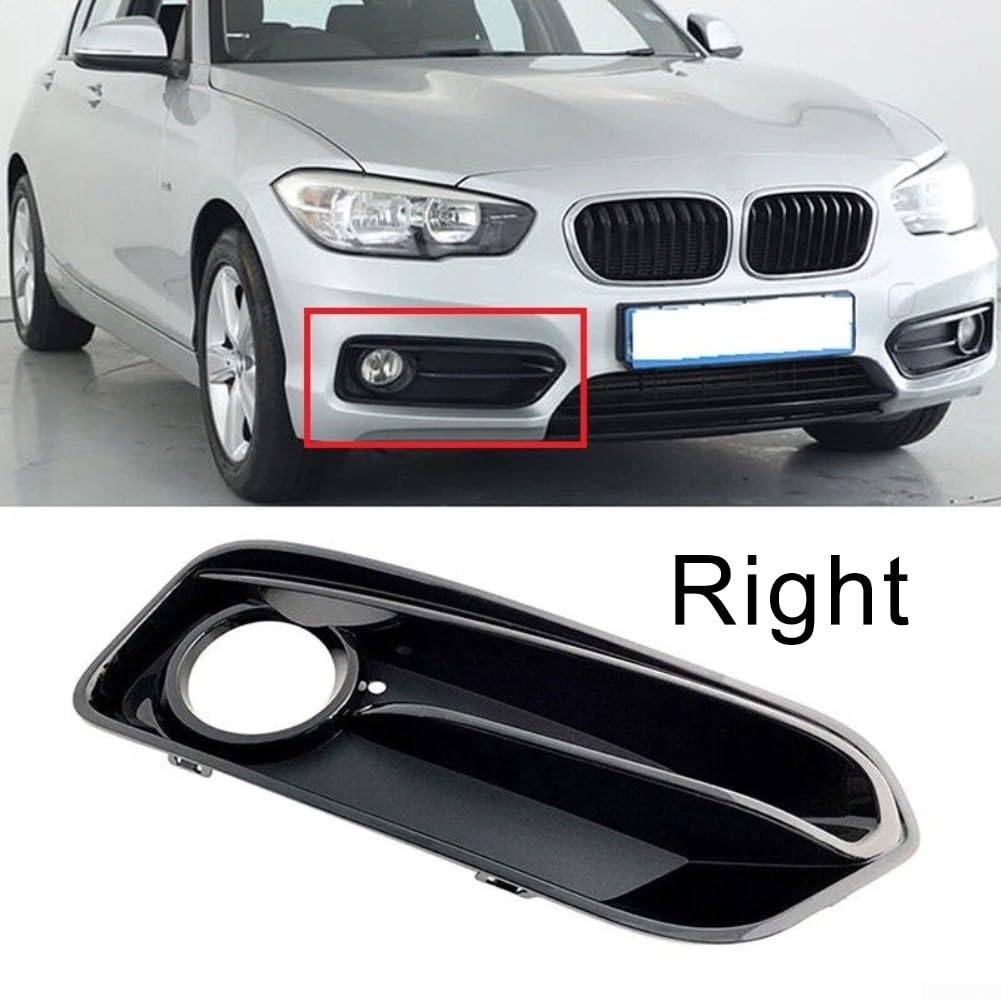 Griglia fendinebbia paraurti anteriore per BMW Serie 1 F20 F21 LCI Sport 2015-2019, installazione facile