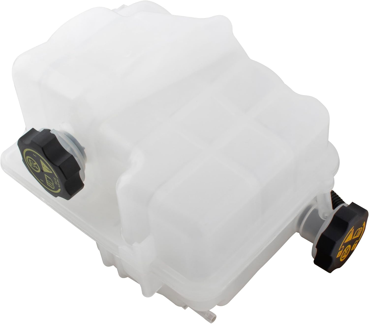 BOXI 603-009 Pressurized Coolant Reservoir with Cap Fits for Chevrolet Silverado 2500 HD 3500 HD 2017-2019 4500 HD 5500 HD 2019-2021 for GMC Sierra 2500 HD 3500 HD 2017-2019 V8 6.6L / Replace 84257137
