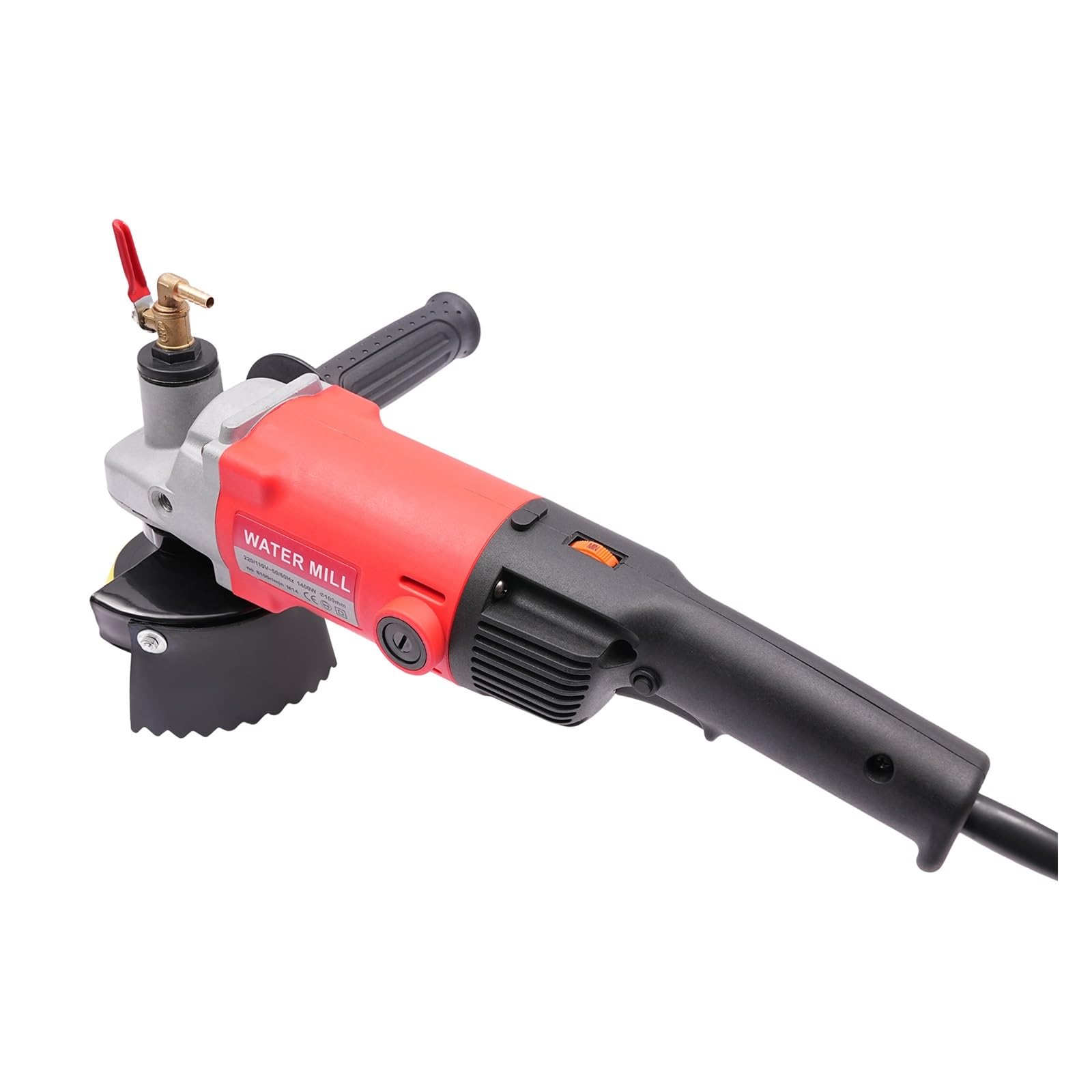 Sdgbcxd One Color Stone Polishing Machine, 1400W Wet Polishing Machine Variable Speed Stone Polisher For Shaped Processing Stones, Ceramics, Glass, Floor Tiles, Etc