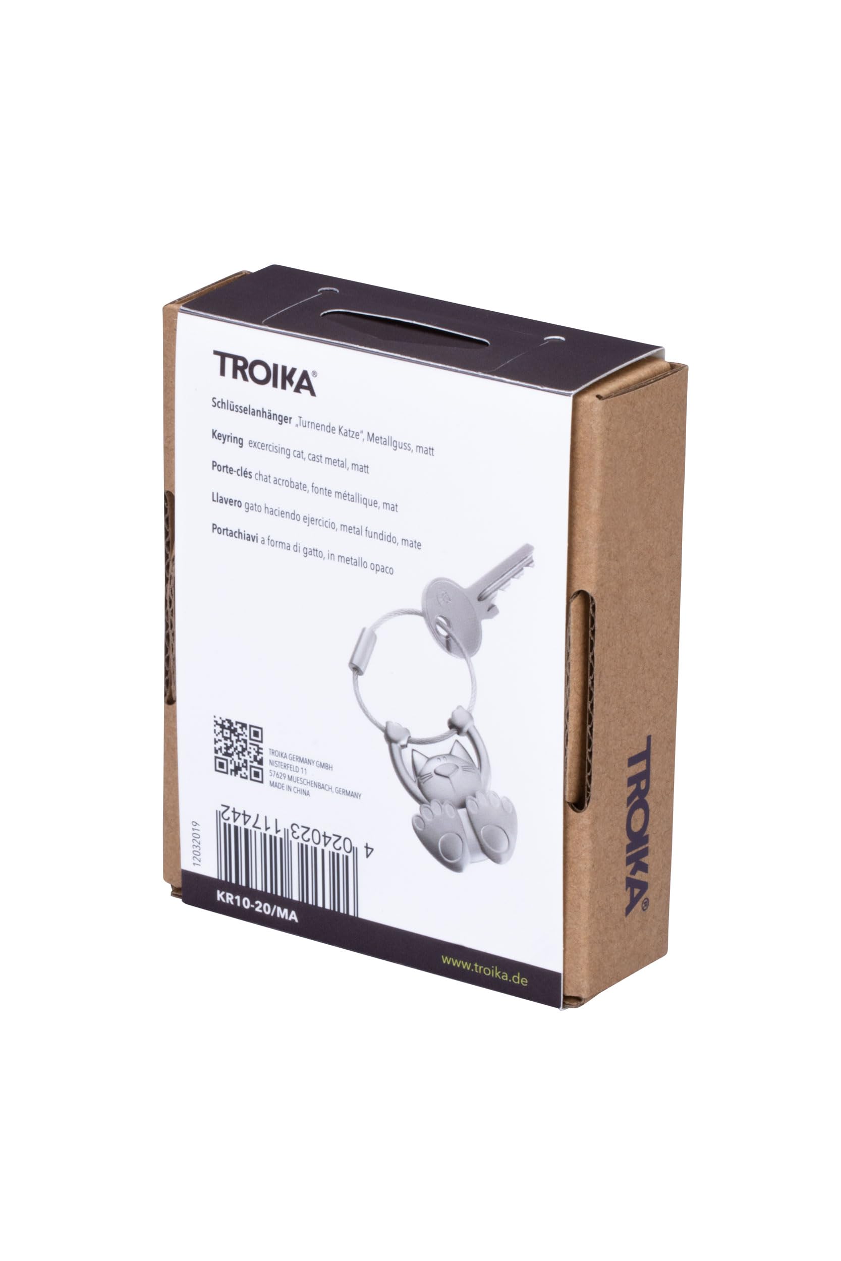 Troika Brelok damski, Srebrny, 6 cm, Brelok