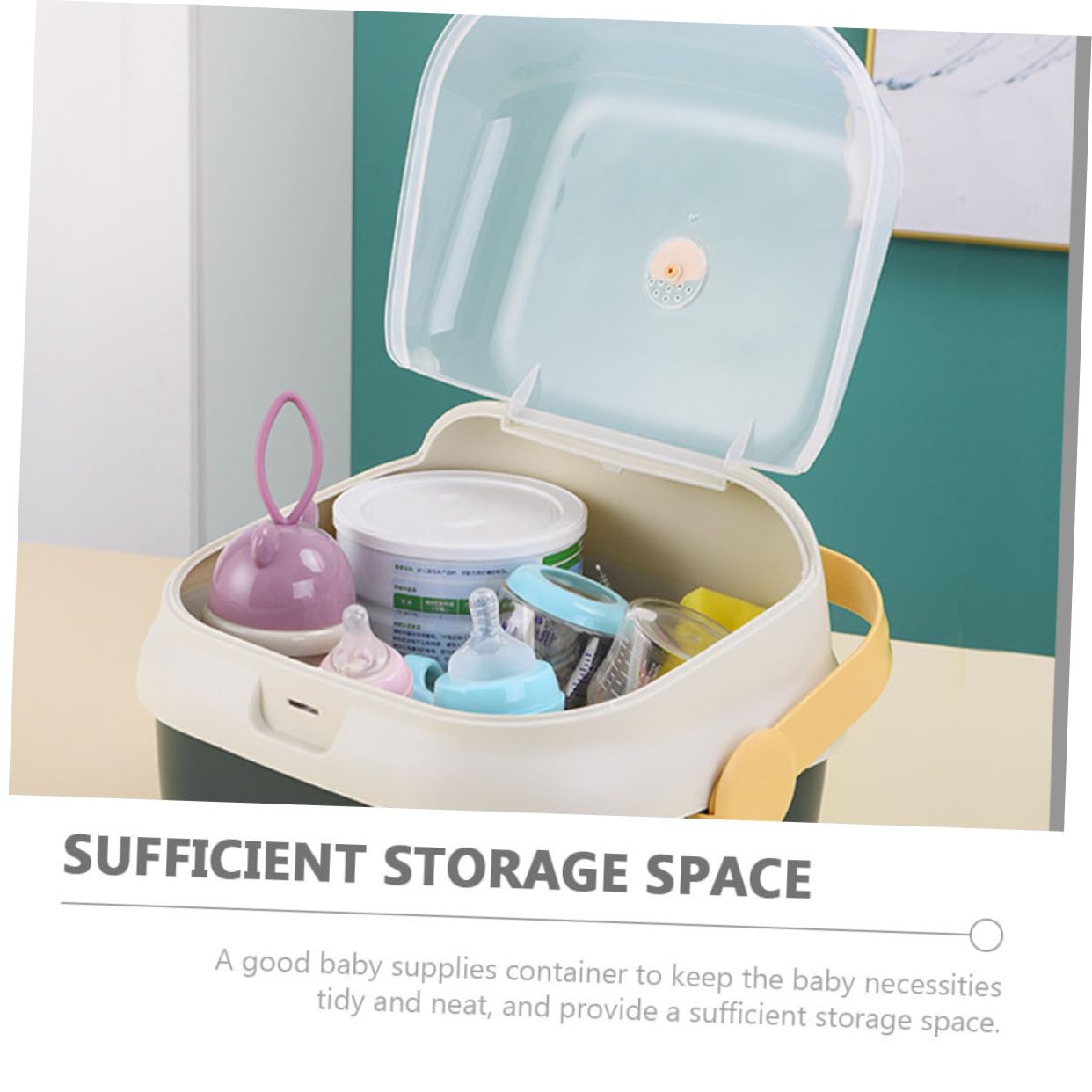 Babyflaschen Trockenbox Großformat Mit Deckel Staubdicht Babyflaschenhalter Aufbewahrungsbox Frei Multifunktional Für Babypflege Und Flaschenreinigung