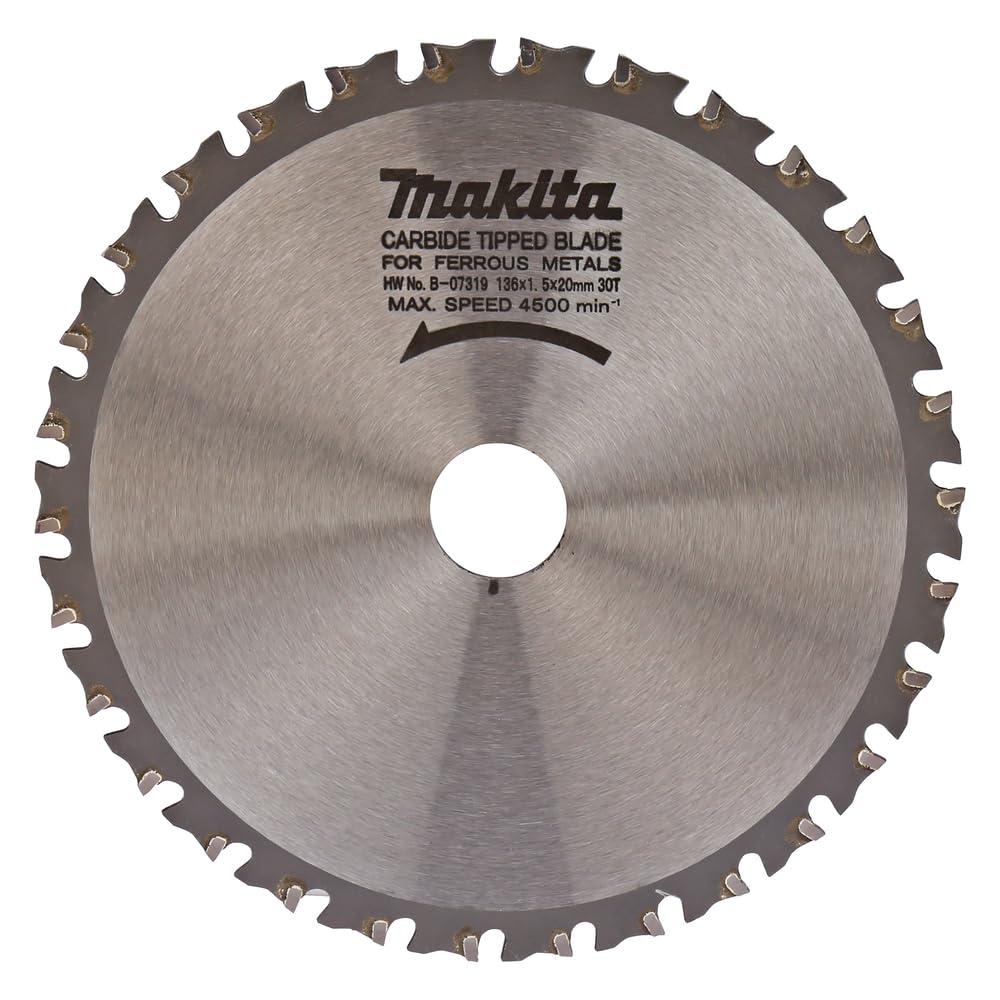 Makita B-07319 Hoja de sierra circular Specialized TCT 136x20mm 30T Metal