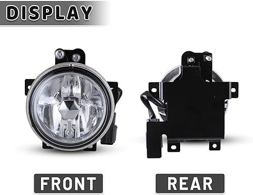 Miniatura 8 de AUTOWIKI Luces antiniebla para 2003 2004 2005 2006 Honda Element Lámparas Asambleas Conductor Pasajero Reemplazo con Kit de Cableado 1 Par