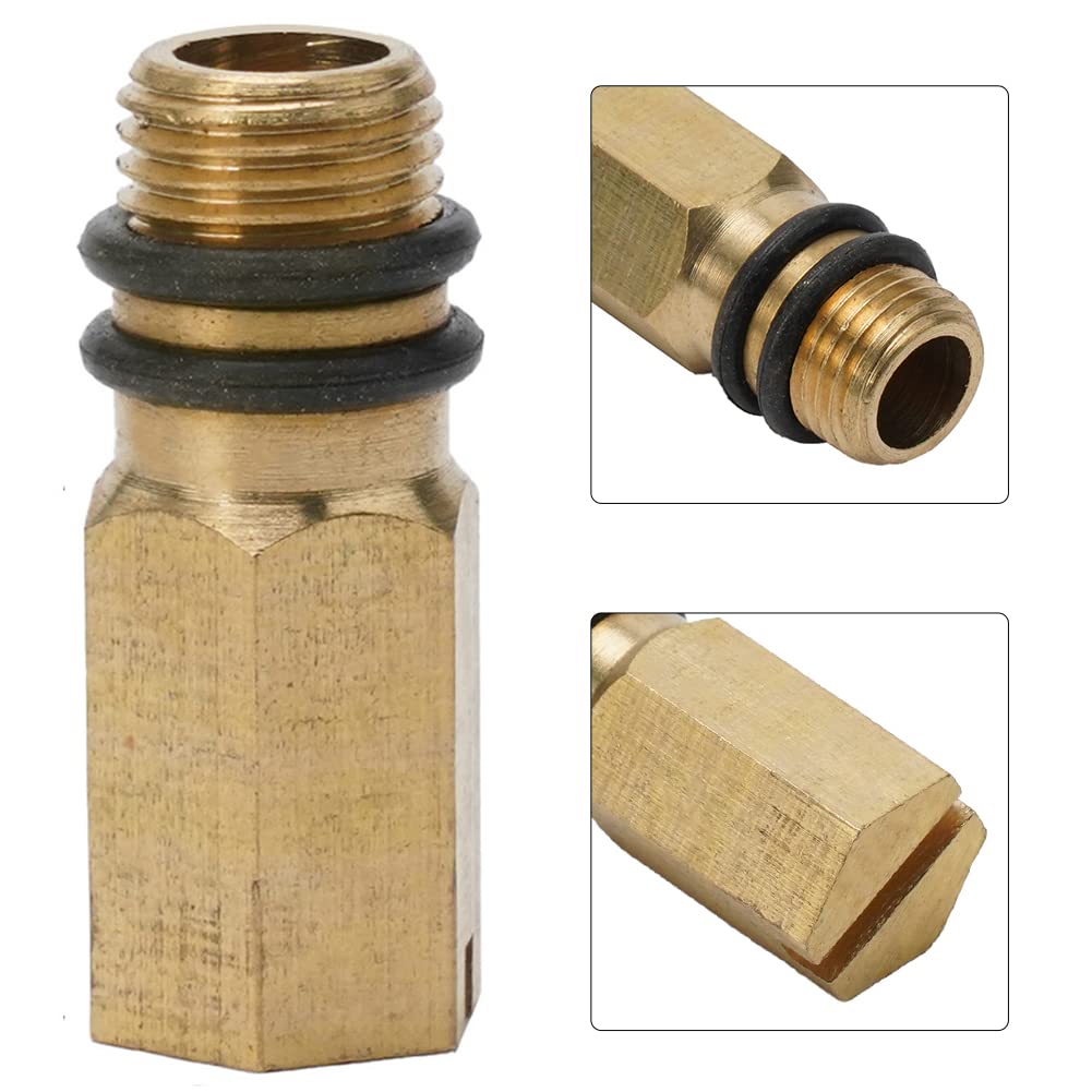 Zaślepka M10 10 mm do kranu, elastyczna rura, wlot wody, z dwiema gumowymi podkładkami, do wszystkich łazienek lub kuchni, do kranów, elastyczna rura, dopływ wody