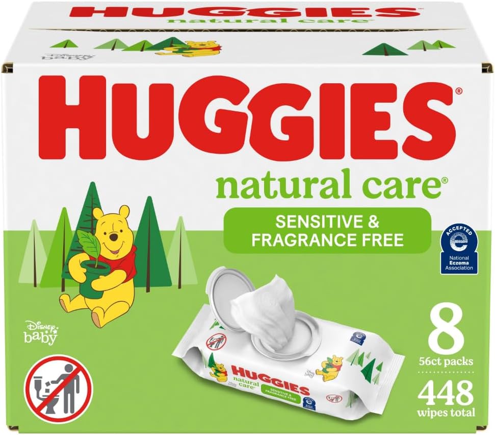 Wet Wipes Huggies Simply Clean Fragrance-Free Wipes 11 Packs
