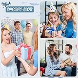 Ambitelligence Shark Blanket Hoodie Onesie for Adults and Kids, Cozy Flannel Wearable Shark Blanket Costume Sleeping Bag Grey - Image 7