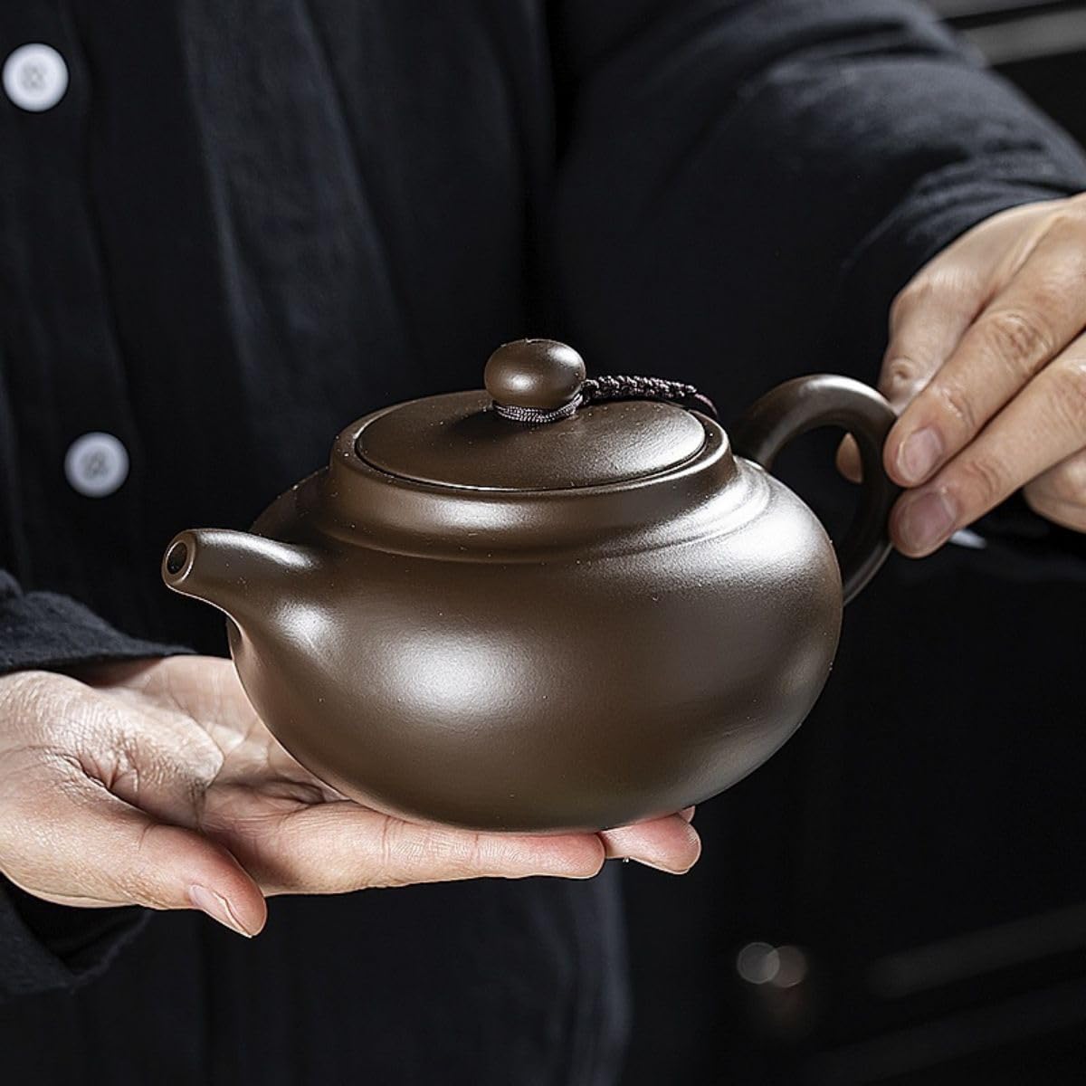 Amazon.com: 宜兴原矿紫砂壶Purple Clay Teapot Zisha Tea Set Kettle