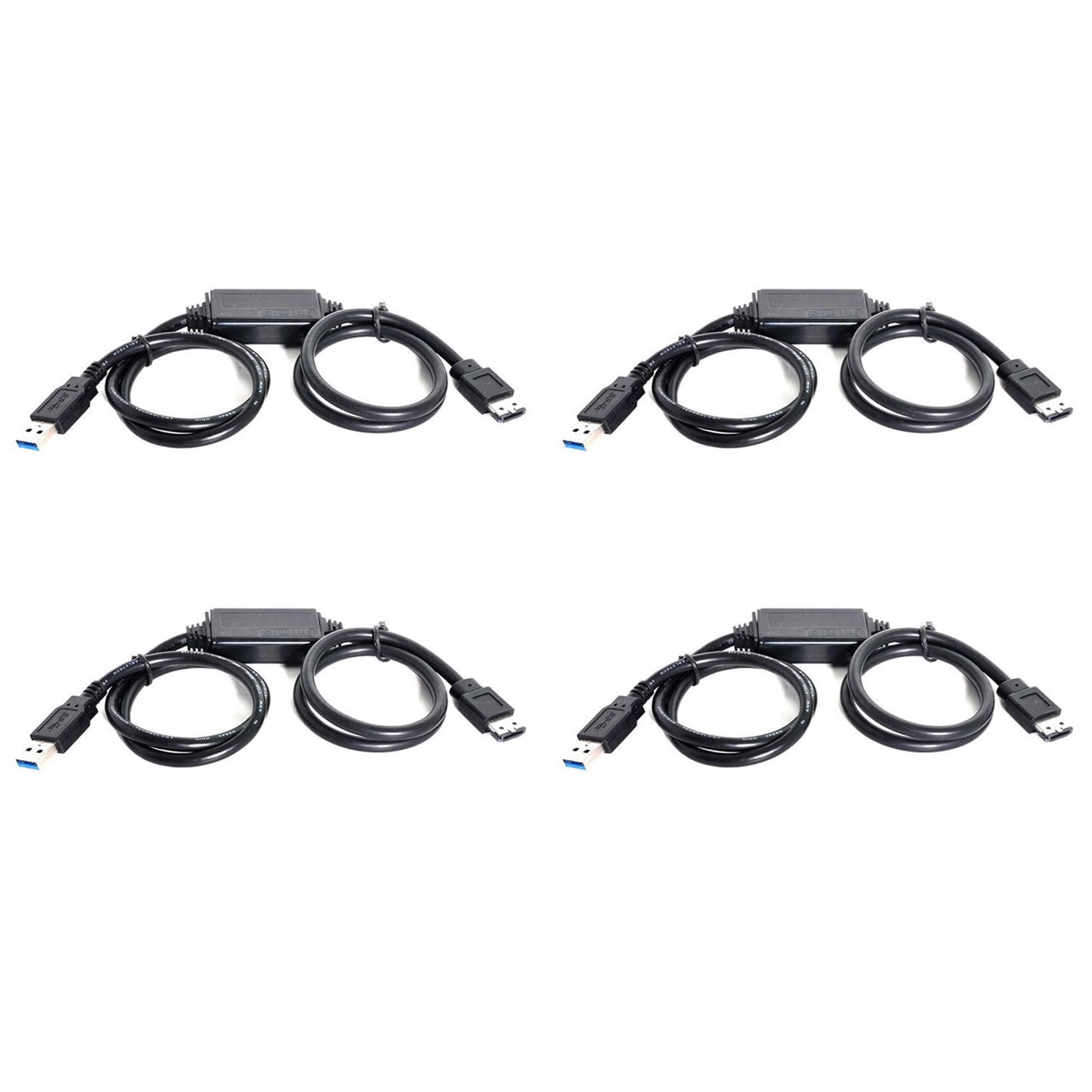 4X Zasilanie Przez ESATA DC 5V Power To USB 3.0 Adapter USB3.0 na HDD/SSD/ODD ESATA Power Converter Cable 1M