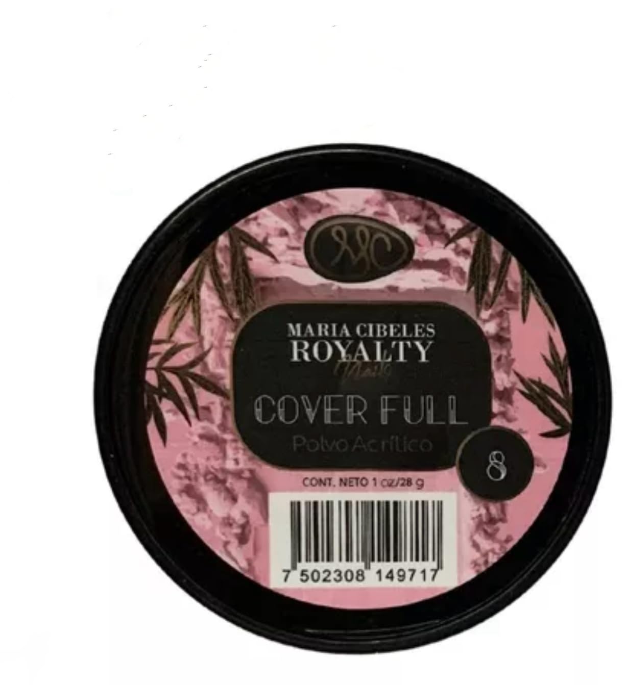 Maria Cibeles Royalty Cover Full Acrylic Nail Powder, 1 oz, #8