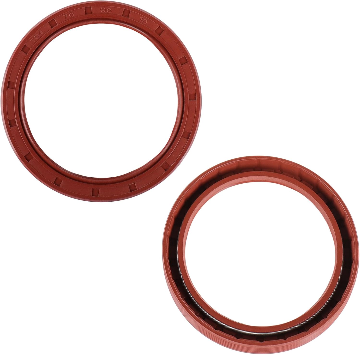 Rear Main Seal for Type 1 VW Engines, Compatible with Volkswagen Beetle, Karmann Ghia, Super Beetle 2 Pack