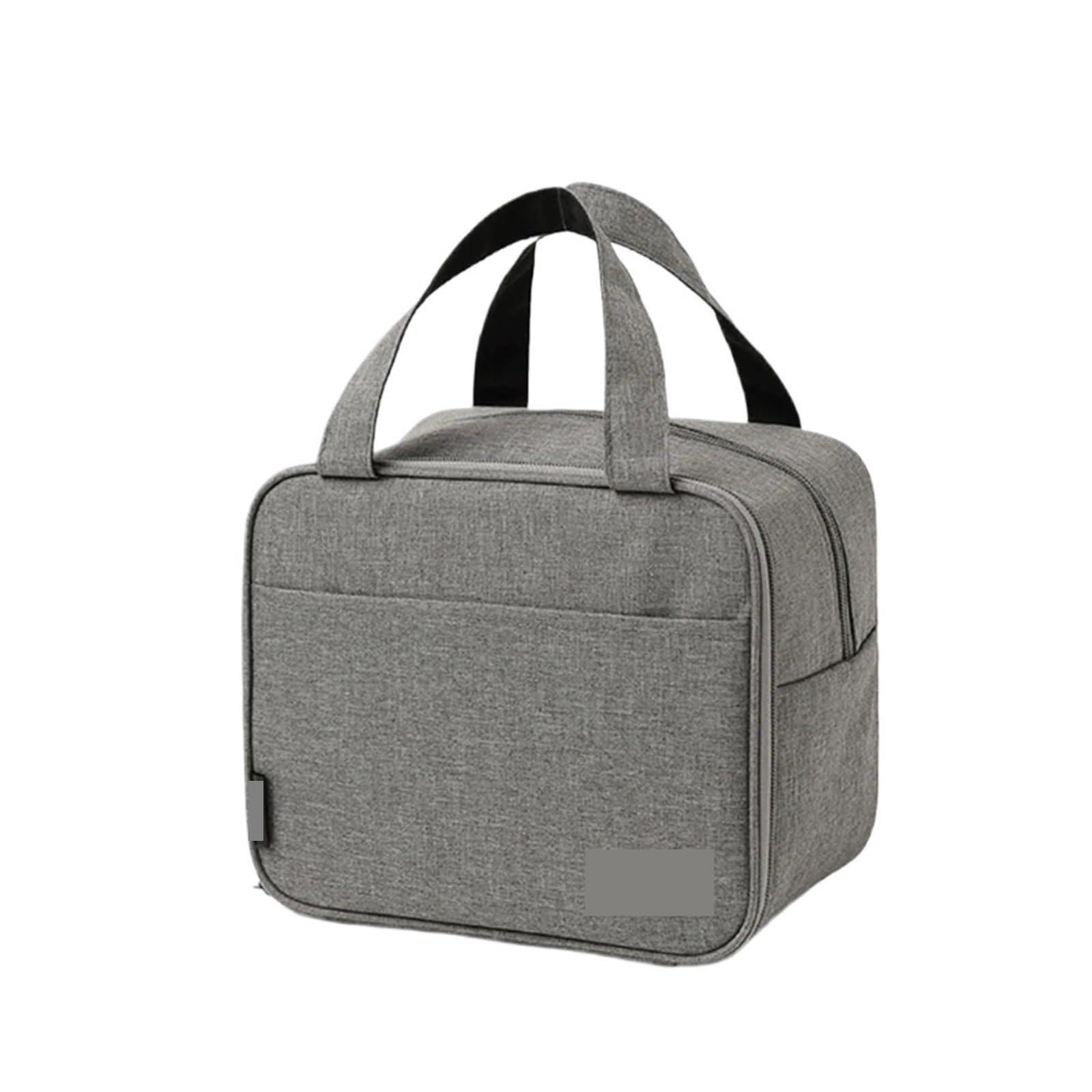 Bolsa De Almuerzo Bolsa de Almuerzo aislada for Hombre y Mujer, Bolsa de Picnic portátil de Viaje, contenedor de Comida de Lona, ​​Fiambrera portátil, 2 uds. para Oficina，Picnic(Grey)