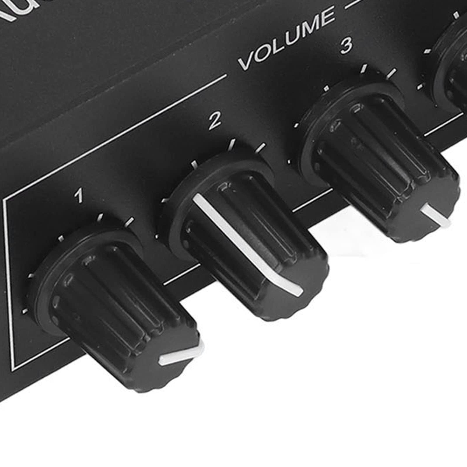 Conmutador de Control de Rango cuádruple, conmutador de Audio bidireccional, Estereo de 4 vías L R Sound Channel 4 en 2 out Splitter Selector