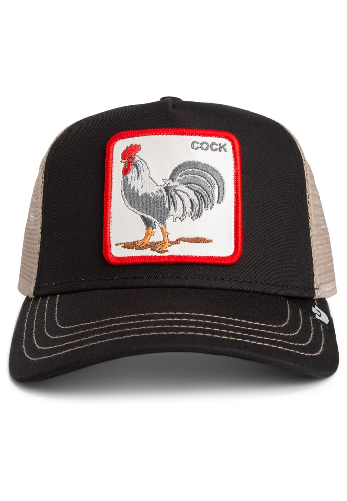 Goorin Bros. Trucker Cap Rooster Void Black Size: One Size