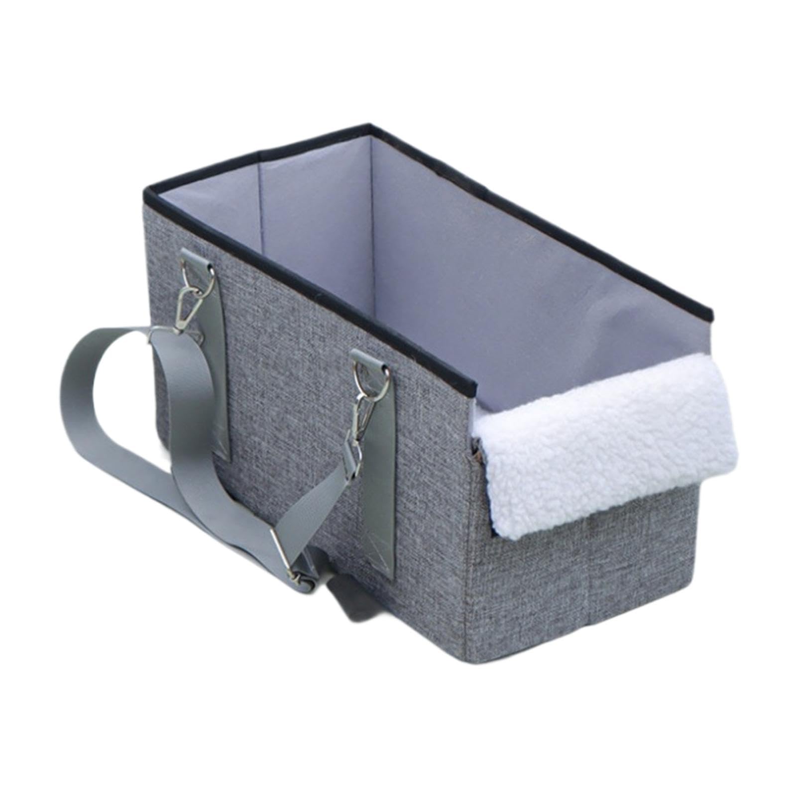 Folding Cat Dog Seat, Car Center Console Pet Seat, Travel Bags For Pets, Road-Trip Pet Accessories, Lightweight Pet Carrier, Pet Seat For Cars, Comfortable Pet Travel Seat, Cozy Cat Dog Car Seat