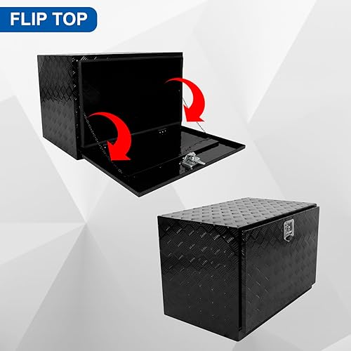 Miniatura 100 de 48 pulgadas de largo x 15 pulgadas de ancho x 15 pulgadas de alto, caja de herramientas para camioneta, caja de herramientas, almacenamiento