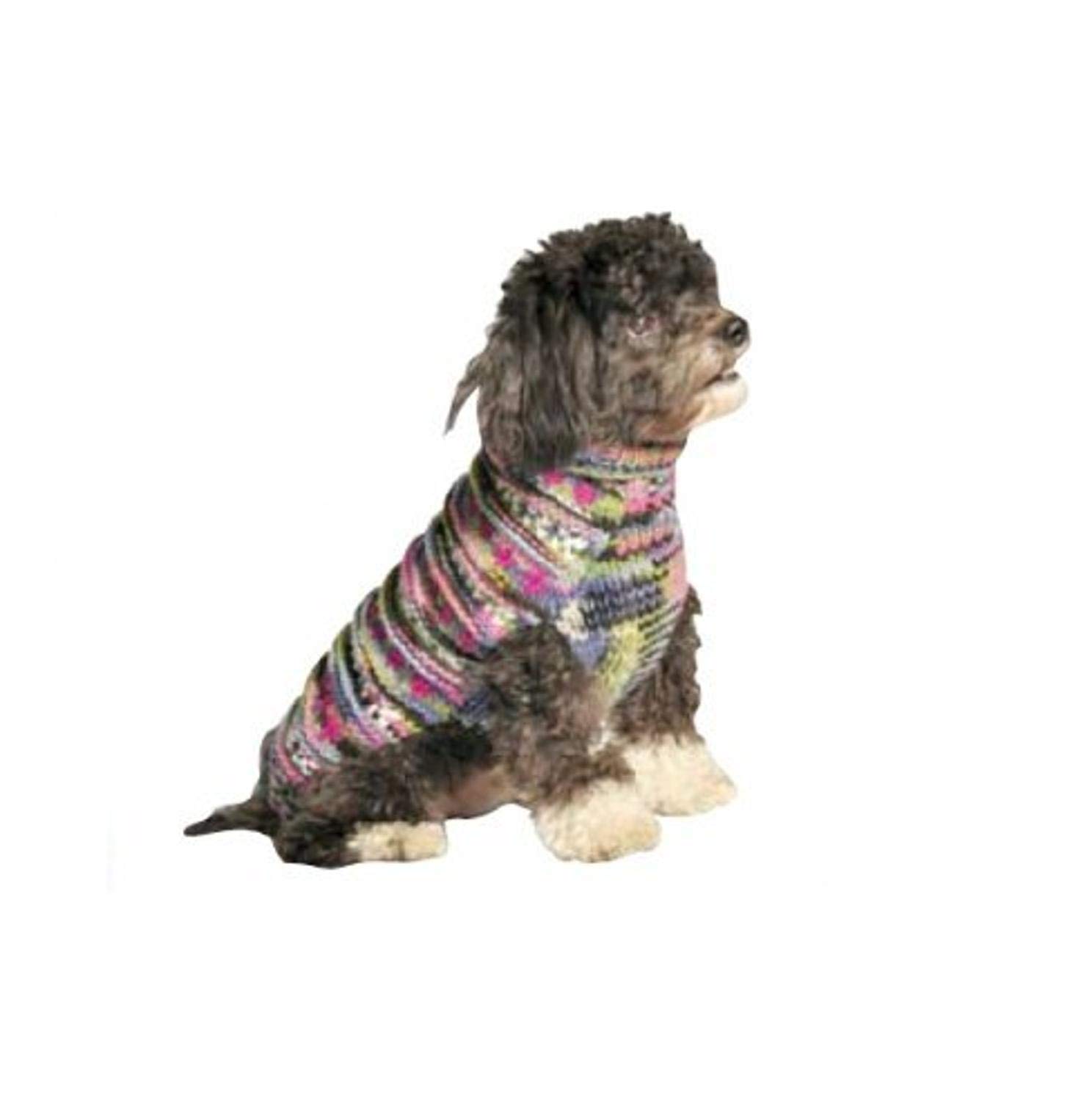 Pull Woodstock Chilly Chien en maille tricot pour chien de petite taille