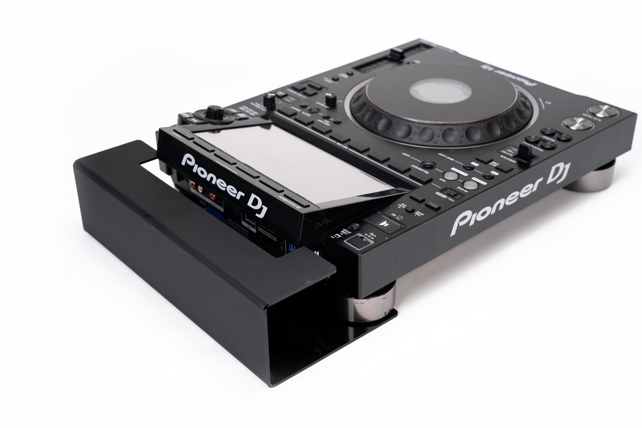 Kabelabdeckung kompatibel mit Pioneer CDJ 3000 – Kabelabdeckung mit integriertem Kabelkanal, minimalistisch, hochwertig, modern, funktional, professionell.. Made in Germany