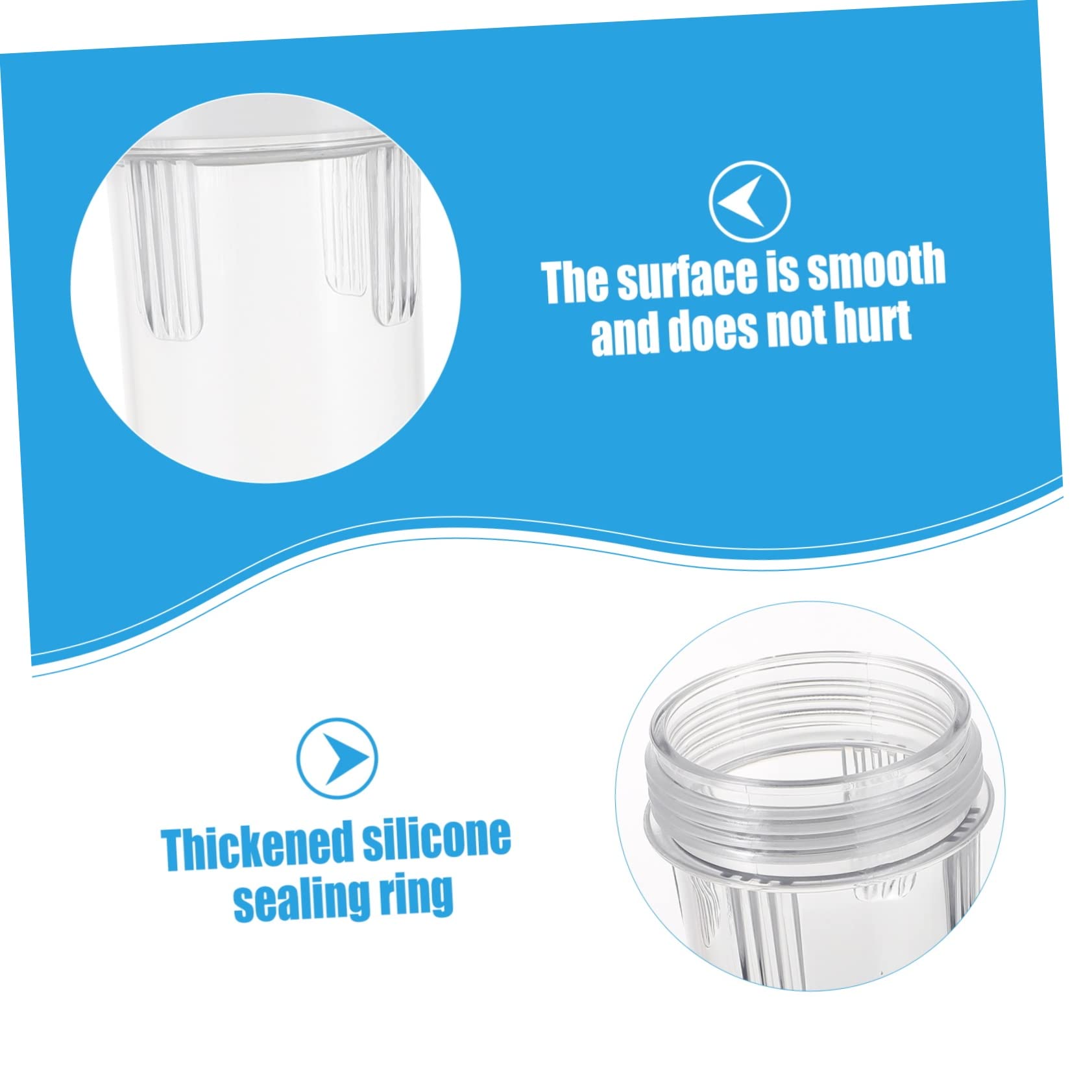 Bouteille Filtrante à Sédiments 10 Pouces, Préfiltre Transparent Anti-, Pet et Pp, pour Machine à Laver et Maison