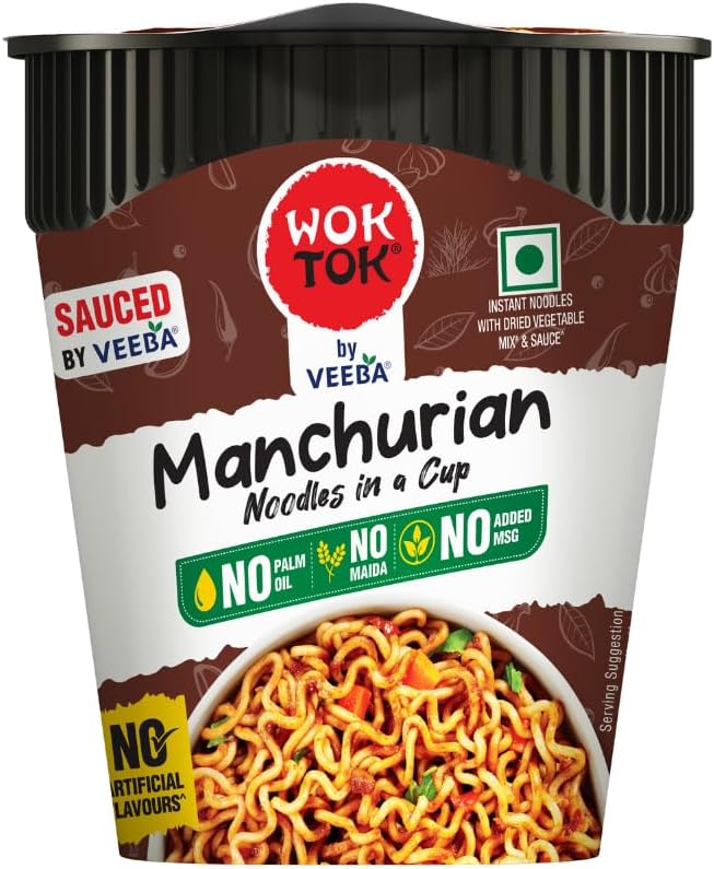 Veeba Wok Tok Instant Noodles Manchurian 92.5G