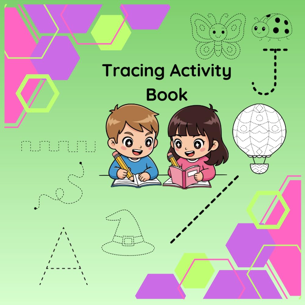 Tracing Activity Book: My First Learn to Write Workbook
