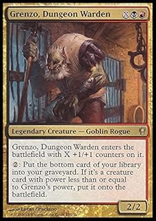 Magic The Gathering - Grenzo, Dungeon Warden - Conspiracy