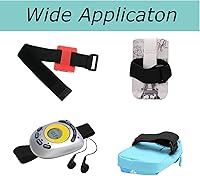 Vista 3 de Correa deportiva elástica universal ajustable para todos los modelos de iPod con funda de silicona o MP3 o cuero y bolsa multifuncional para brazo