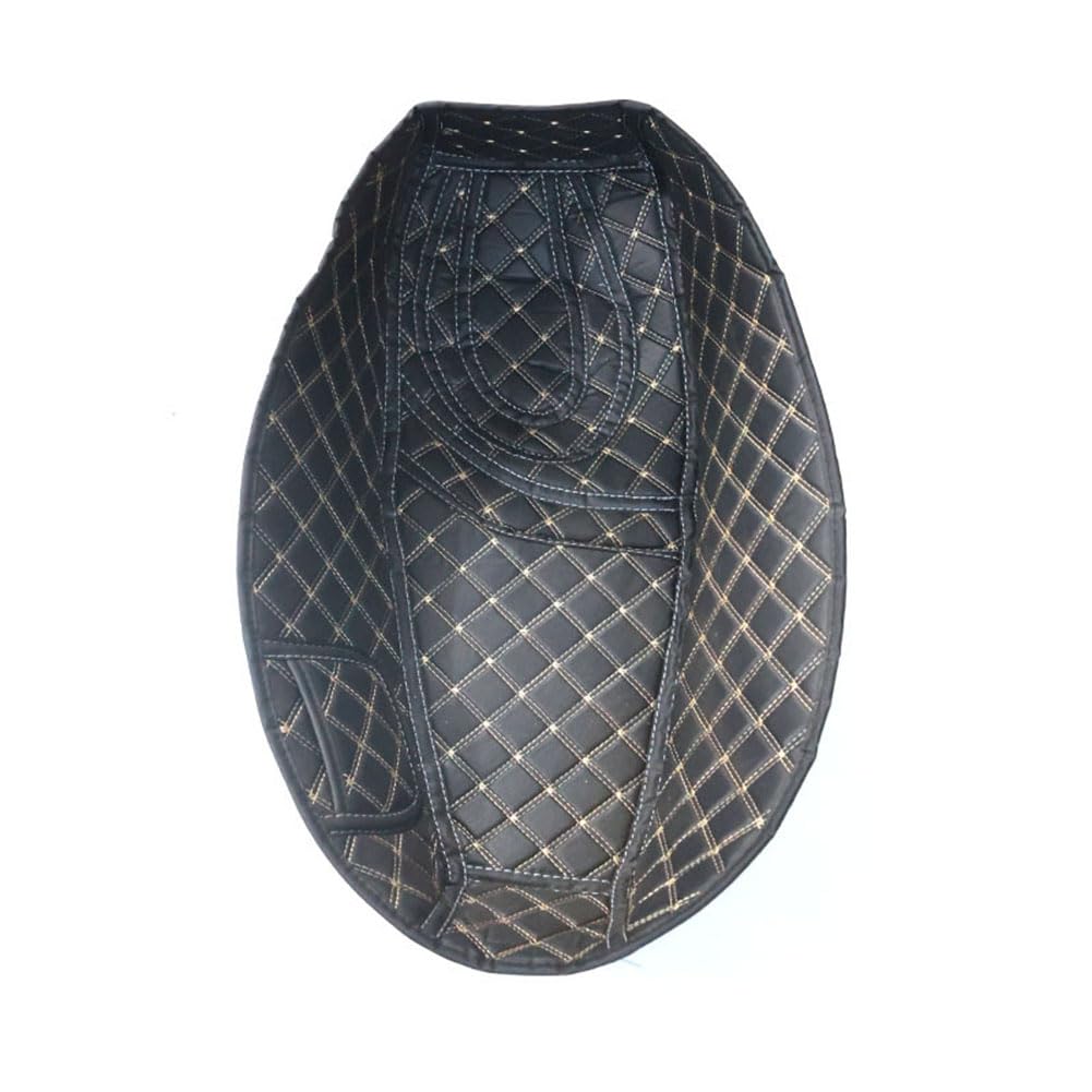 JSYDMA Motorcycle Tail Box Inner Liner,Compatible with Honda PCX160 ADV160,Motorcycle seat,black and white line