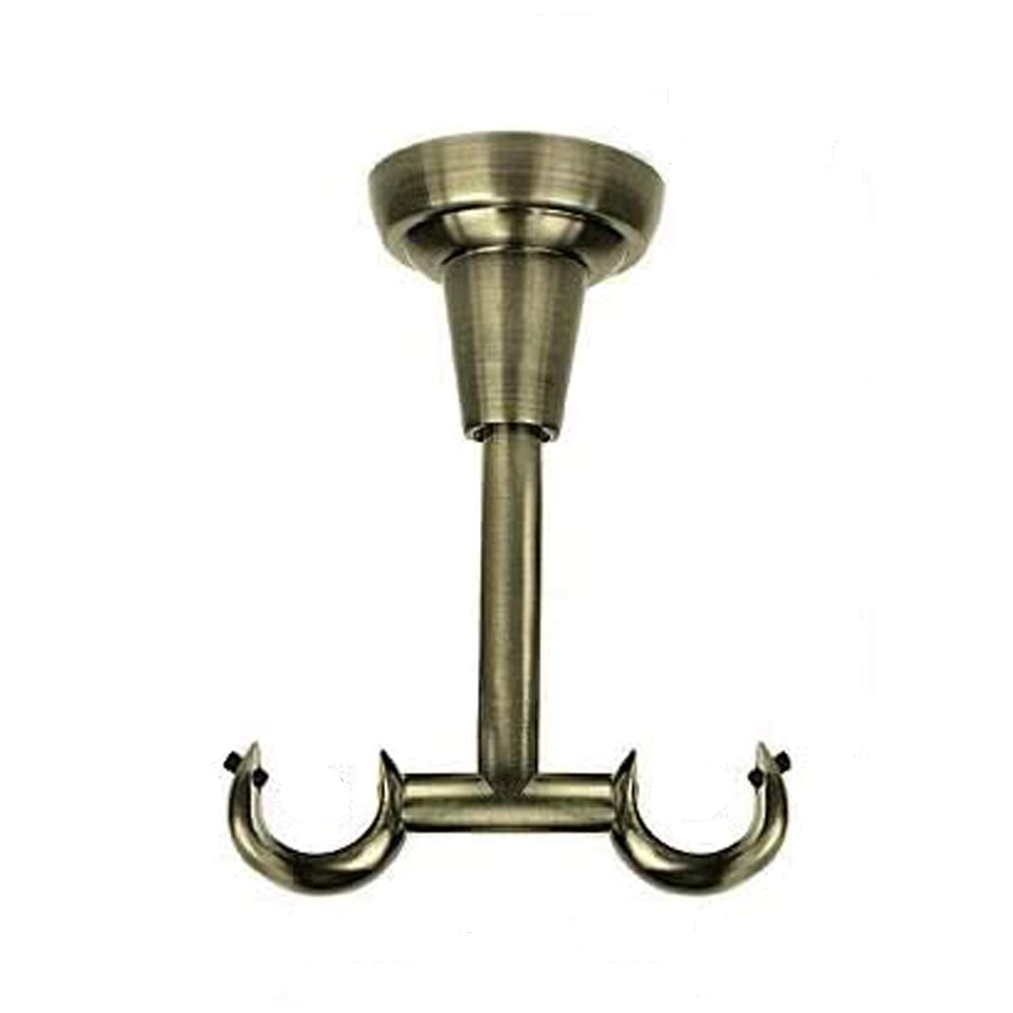 Ianpav Antique Brass Metal Bracket 16/16 Ceiling Classic (1Pcs)