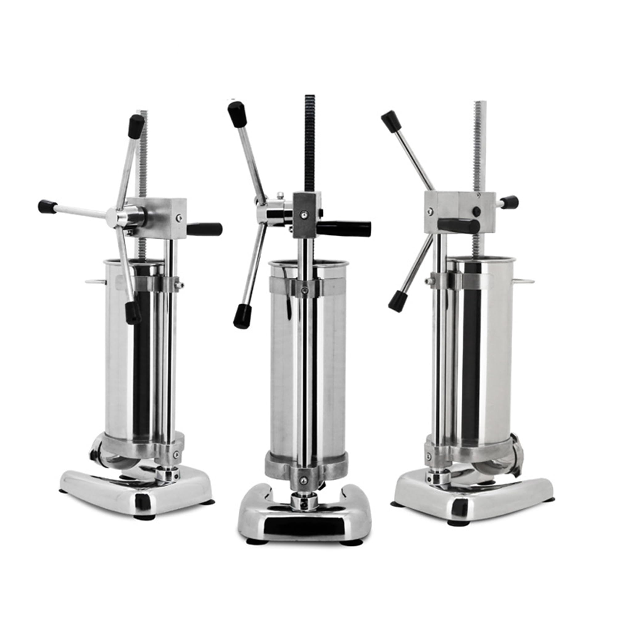 Máquina Comercial Vertical Para Hacer Churros, 5 Boquillas/moldes, Churrera Española De Acero Inoxidable Para Donas/churros Rellenos, Ideal Para Hogar, Restaurantes Y Panaderías 2L