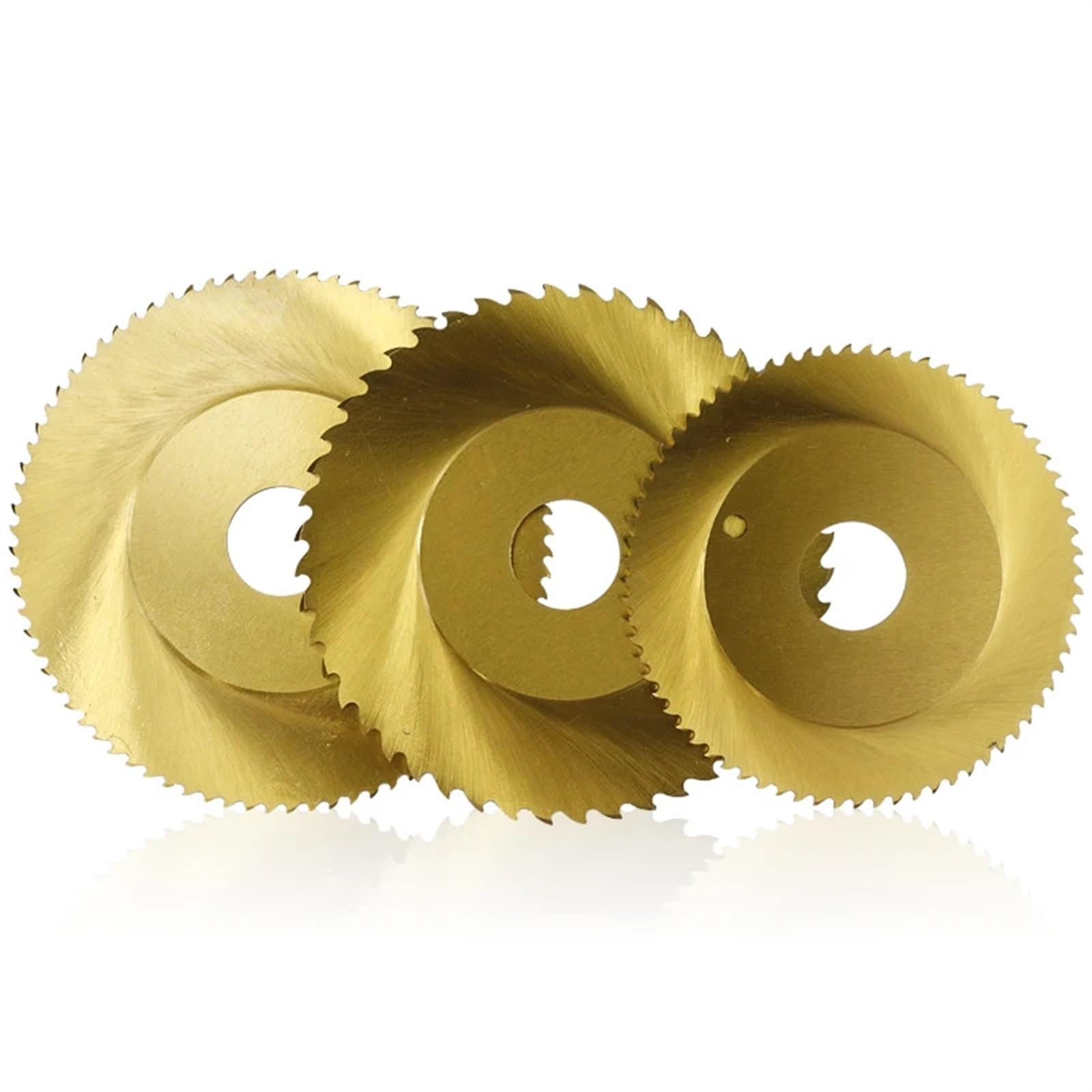 Hoja de sierra Orbital recubierta de titanio, 68/80x16mm, tubo HSS, hoja de corte de Metal, hoja de sierra Circular for tubería de acero inoxidable, 1 ud.(68x16x1.6x44T)