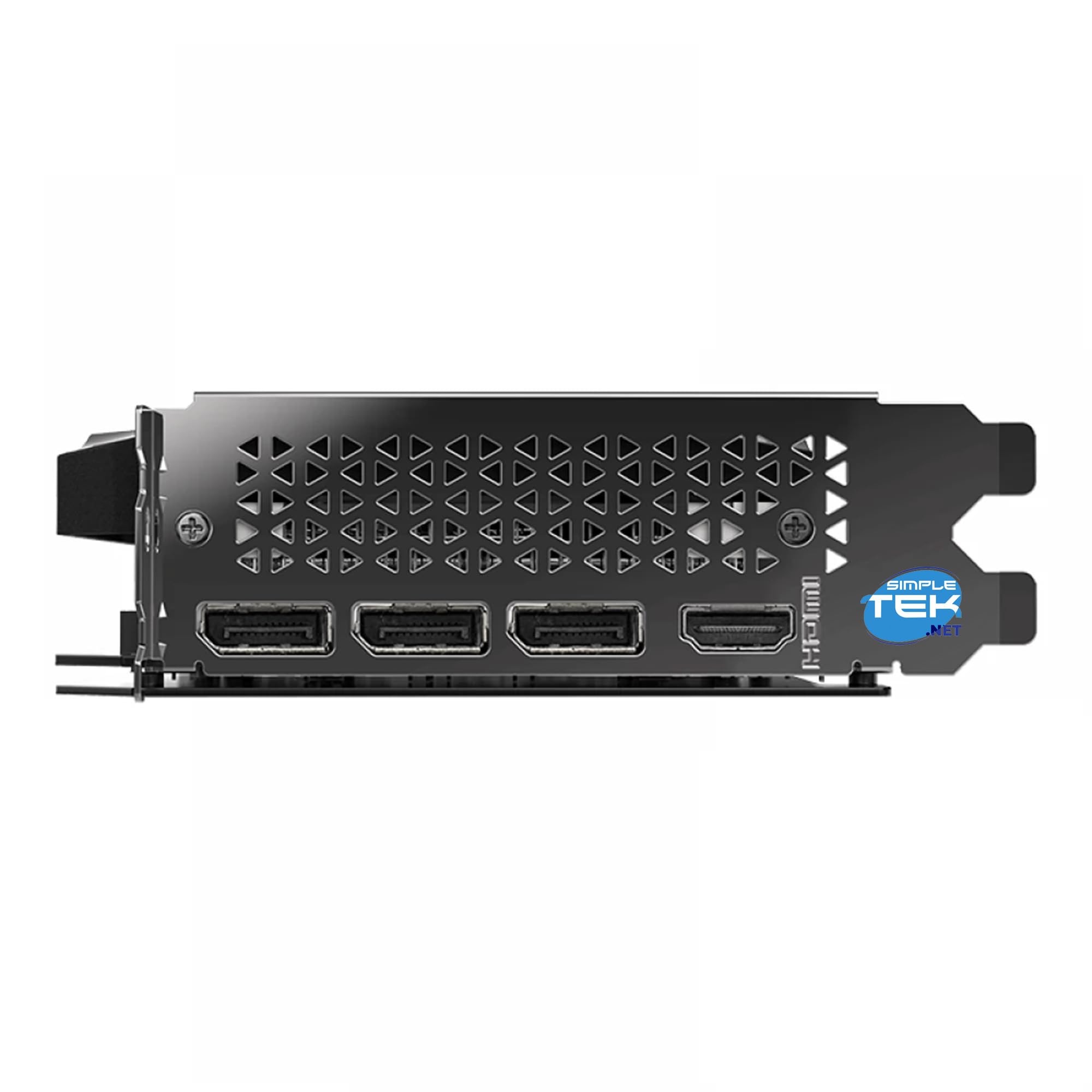 SIMPLETEK - Karta graficzna 8 GB GDDR6 - Ultra-wydajna architektura - DLSS 4 i śledzenie promieni - pojedynczy wentylator, HDMI 2.1b i DisplayPort 2.1b