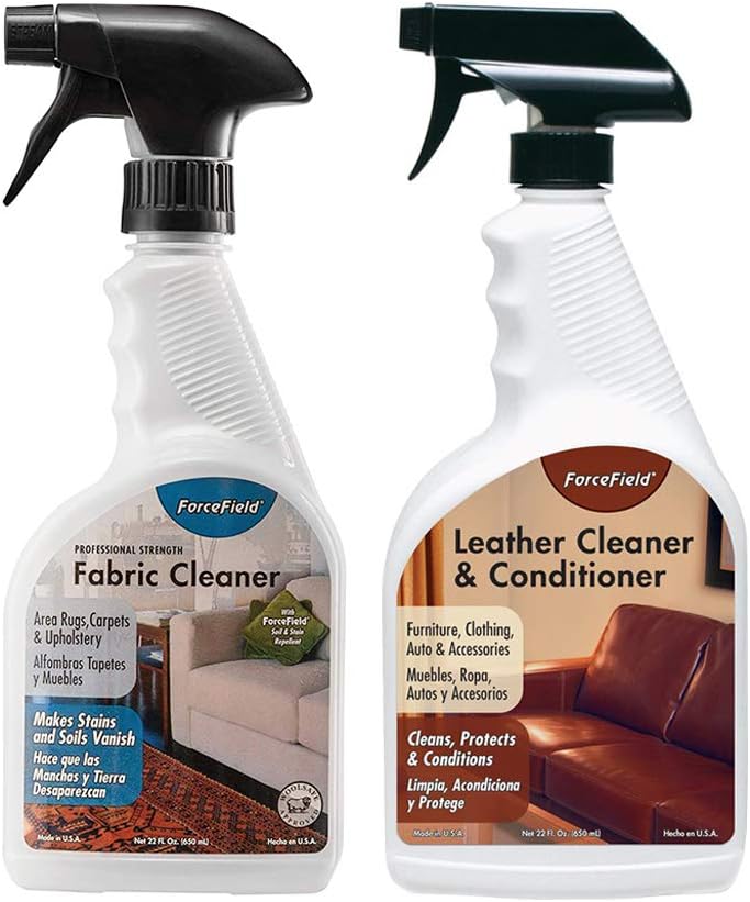 ForceField® Fabric Cleaner and ForceField® Leather Cleaner and Conditioner 22oz