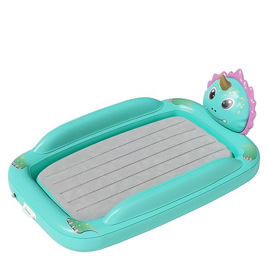 Inflatable Toddler Travel Bed, Portable Kids Air Mattress
