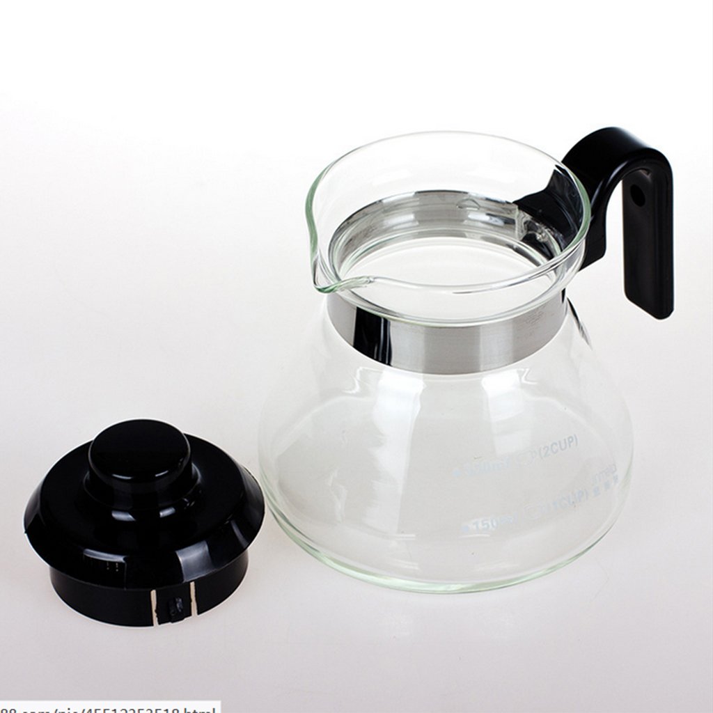 300 Server Standard Glass Coffee Pot + Pull Over Spout Serving Pot