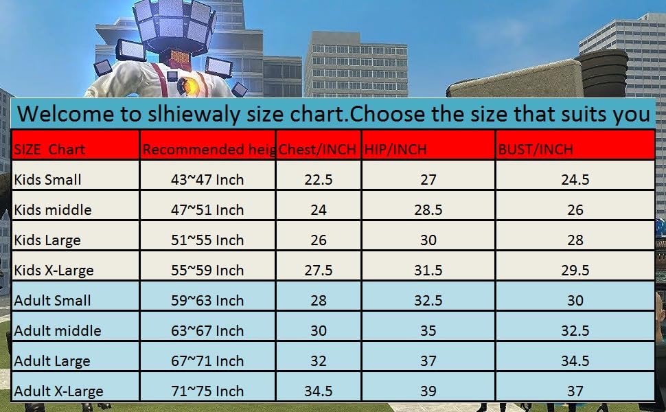 Miniatura 4 de slhiewaly Skibidi - Disfraz de hombre de cámara de baño para niños, mono Speakman para Halloween, Speakman, niños, talla L