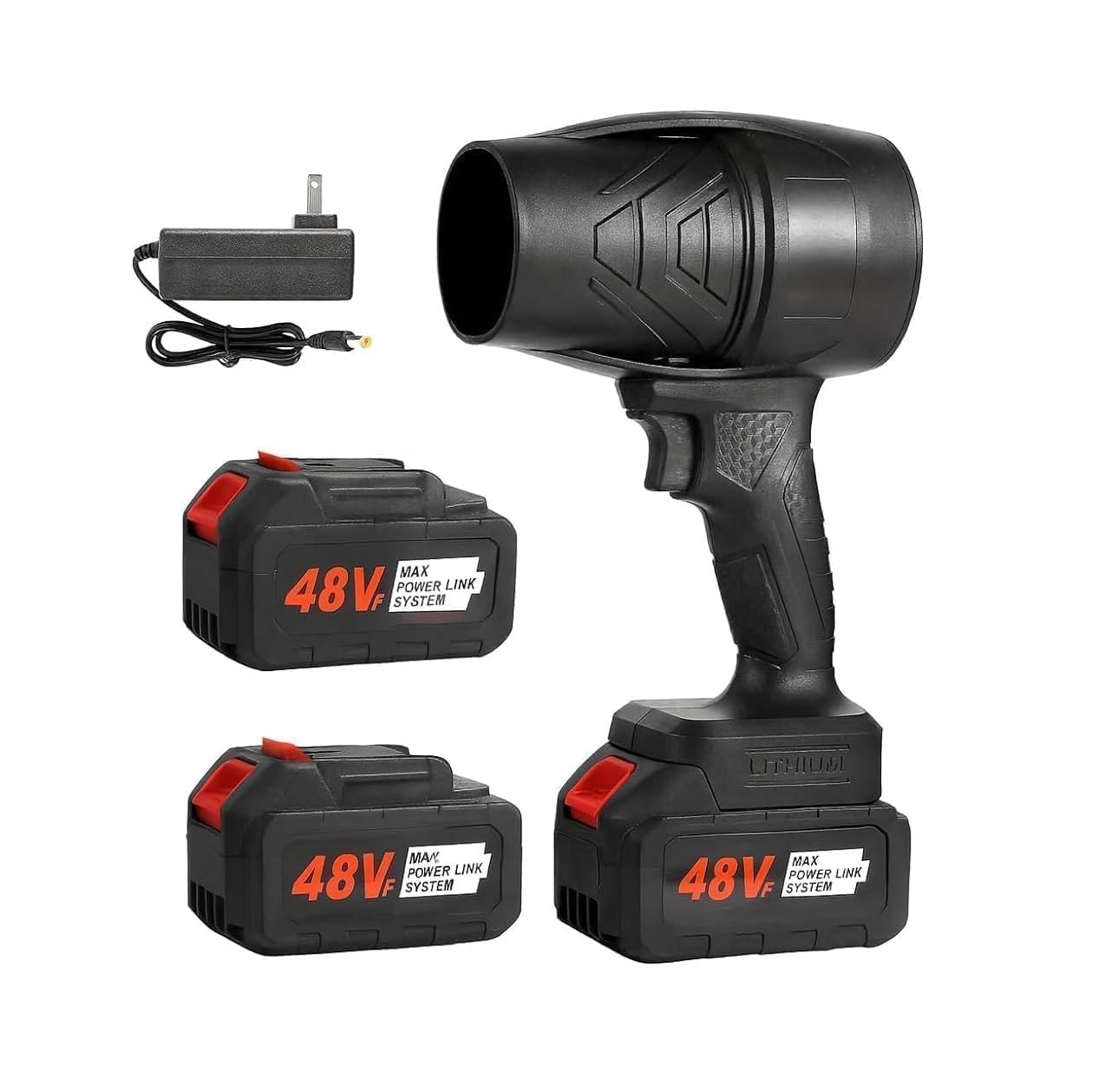 Jet Air Blower 180000 RPM, 120 MPH, Lightweight Portable TurboDry Cordless Car Dryer, Hair Dryer with Adjustable Speeds, Rechargeable Battery, Safety Switch for Fast Drying & Styling-image-21