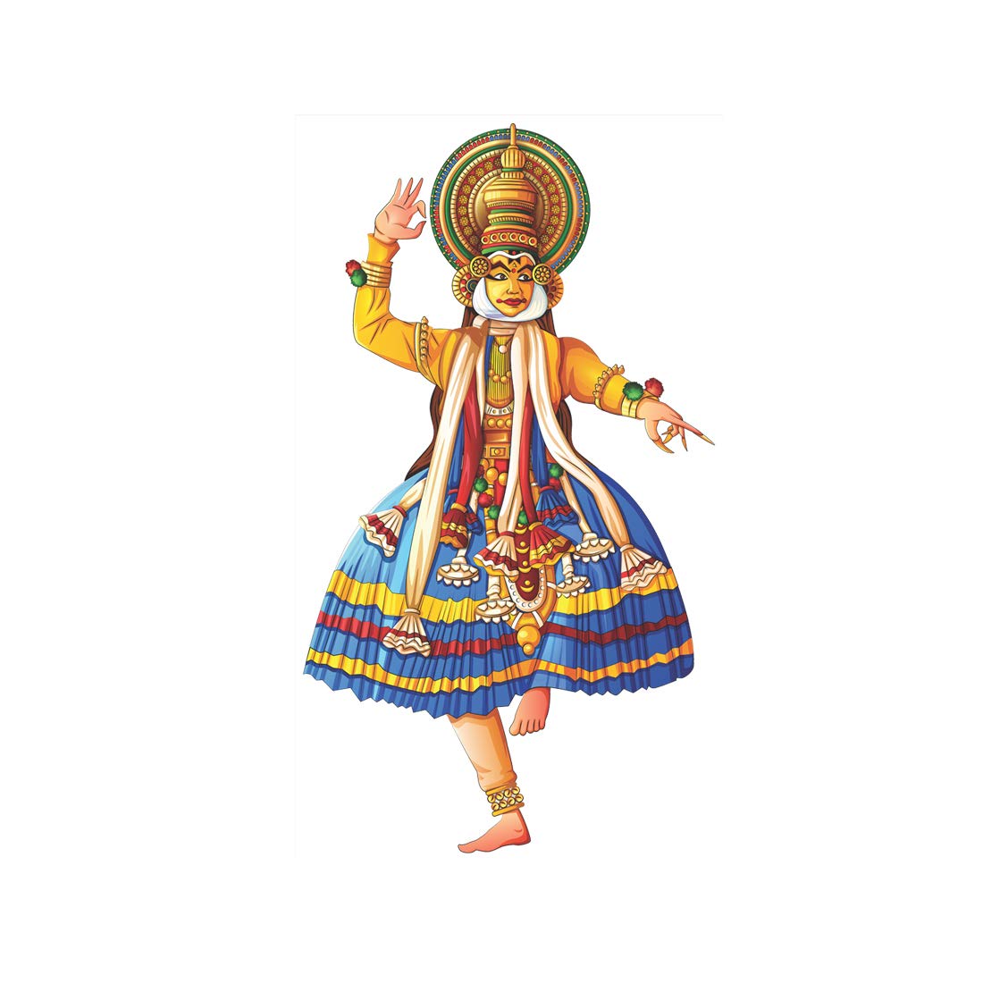 Rangoli Vinyl Modern Wall Sticker 1.96 X 20.86 X 1.96 Inches, Multicolour (Model Number: Modern Art449) (B081WSKGC2) Amazon Price History, Amazon Price Tracker