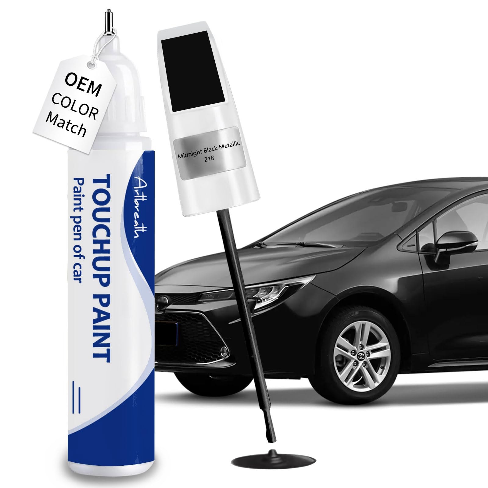Amazon.com: Midnight Black Metallic 218 Touch Up Paint for Toyota