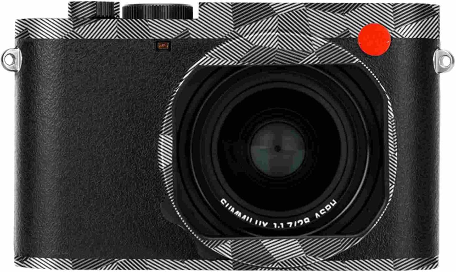 Kiorafoto Q3 Camera Body Skin, Anti-Scratch Anti-Wear Camera Body Skin Cover Protector Film for Leica Q3 Digital Camera Protective Decoration Sticker - Black
