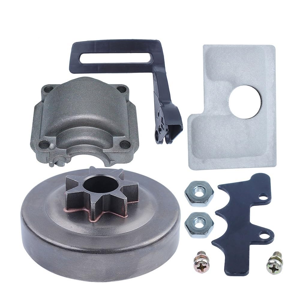 Kit de Filtro de Tambor de Embrague de Palanca de protección Delantera Apto for Herramientas y Equipos de jardinería de Cilindro S-TI-H MS180 MS170