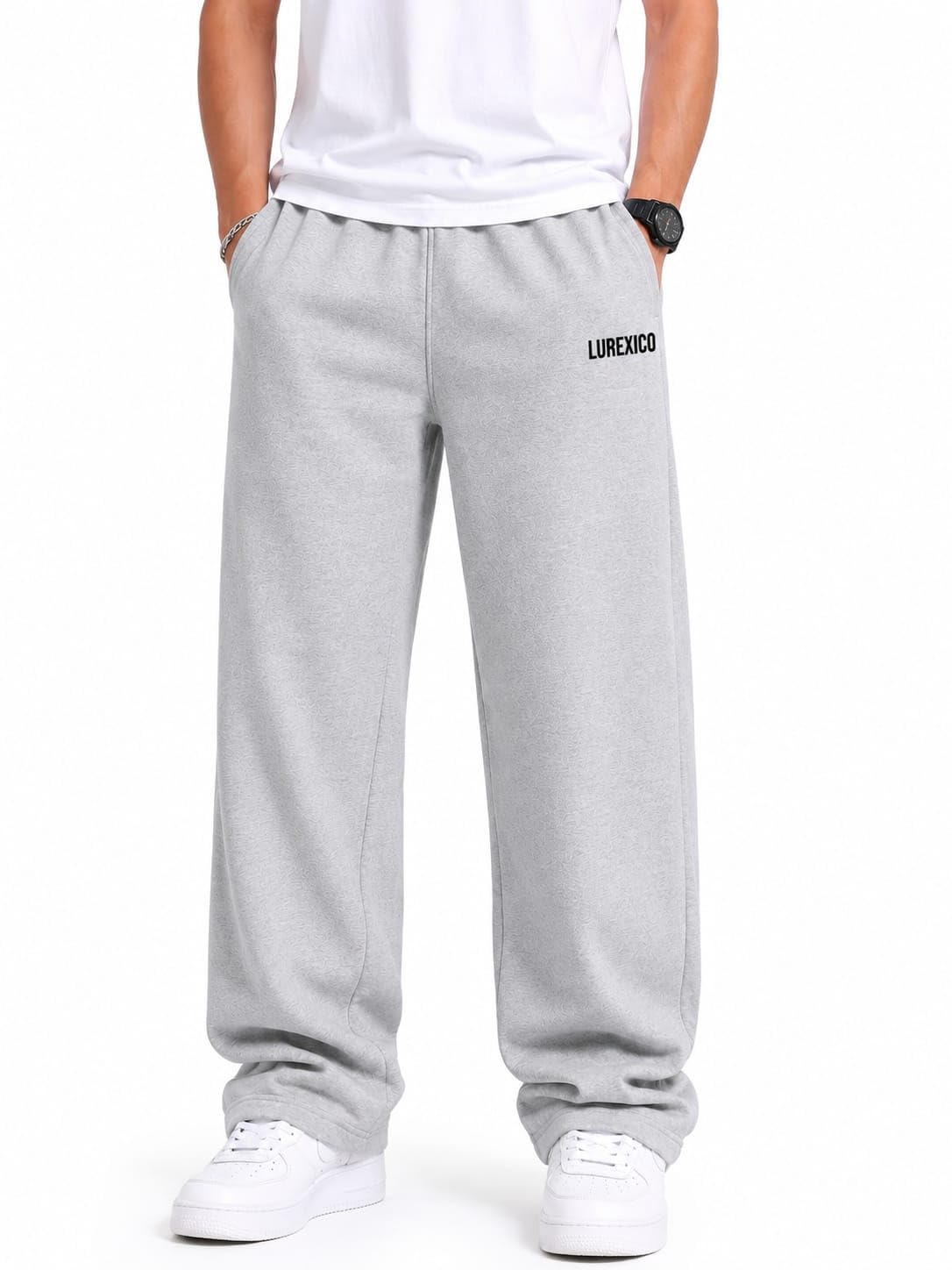 Poly Cotton Loose Fit Joggers for Men | Poly Cotton Fabric, Loose Fit, Men's Joggers,Deep Pockets-picture-28