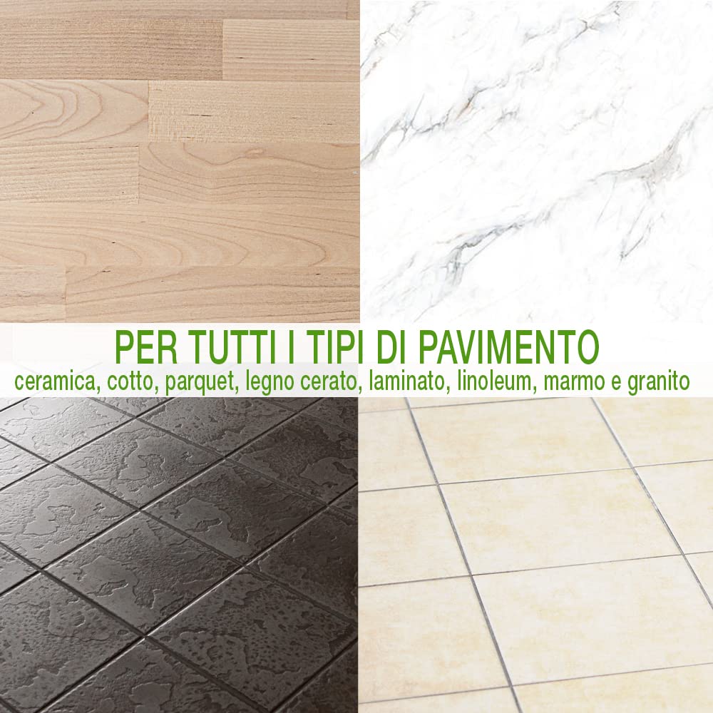 EKO Detersivo Pavimenti Liquido alla Spina 10Kg, Bag in Box - Ecologico, Profumo Ipoallergenico Menta-Limone
