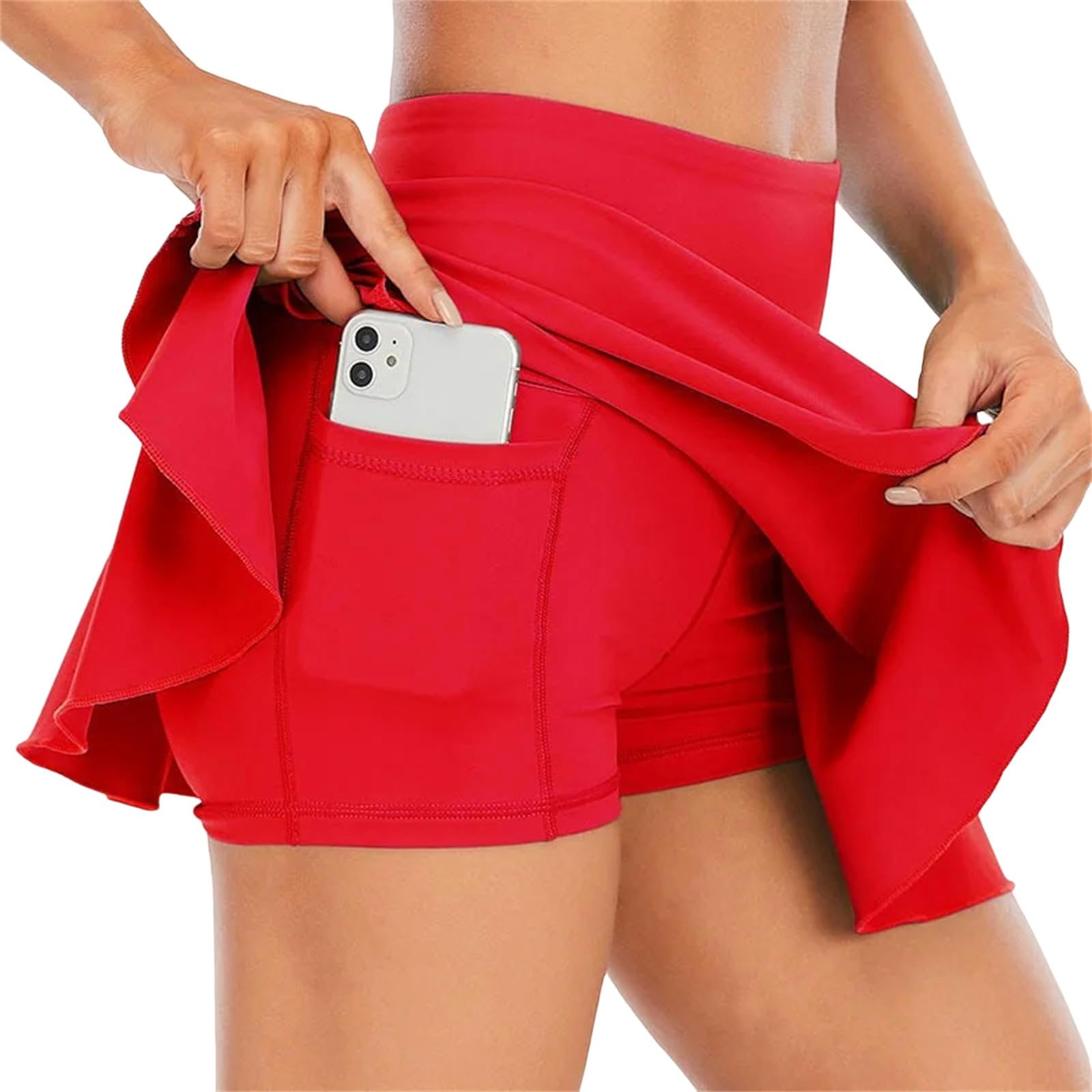 Jupe de Tennis Jupe De Tennis Shorts De Taille Haute