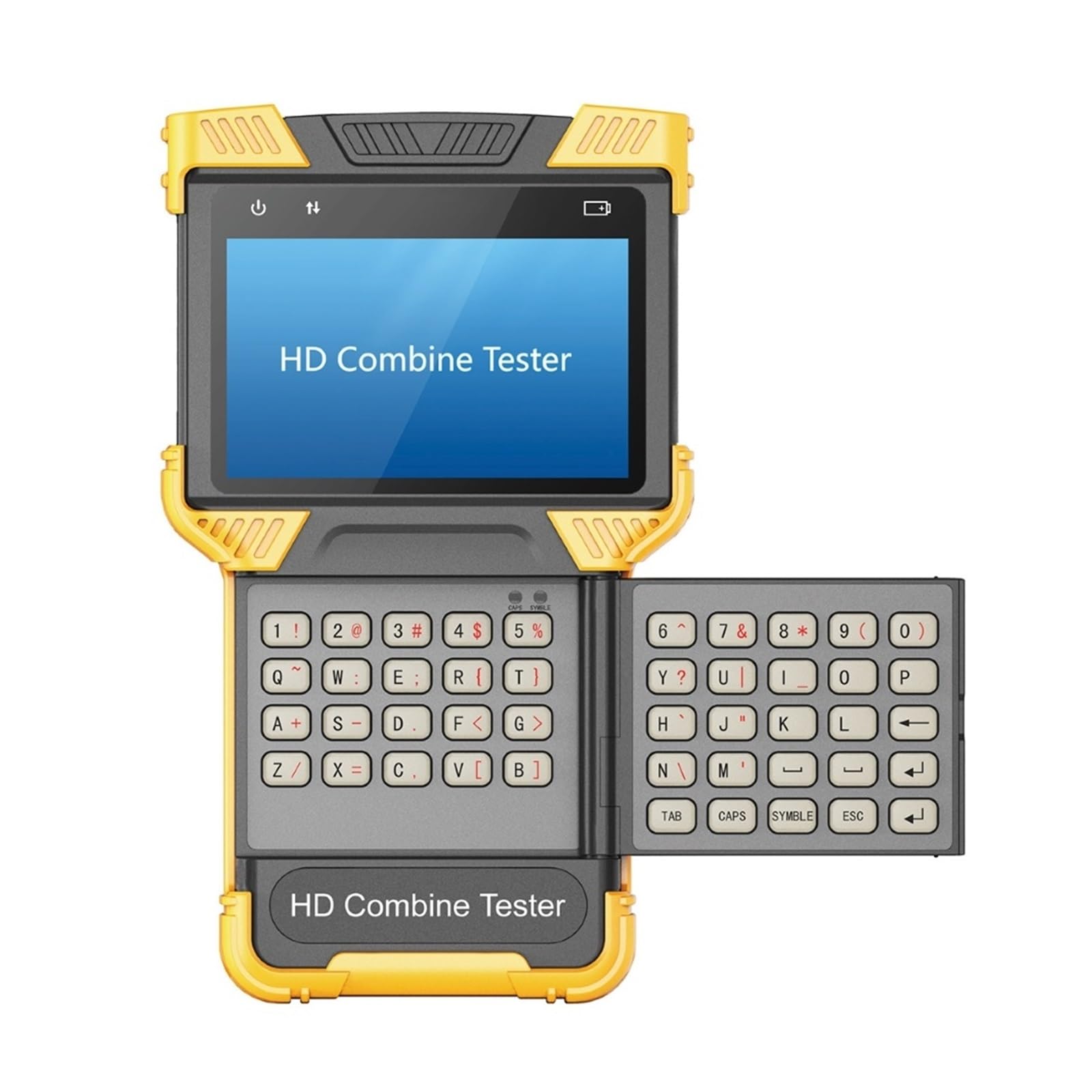 CCTV Tester, CCTV Tester 4k Monitor Video Surveillance HD Analog IP Camera Portable POE TDR For Cftv IPC(TI-N871)