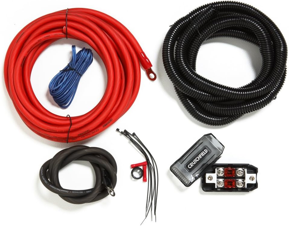 Crutchfield Amp Wiring Kit 4 Gauge