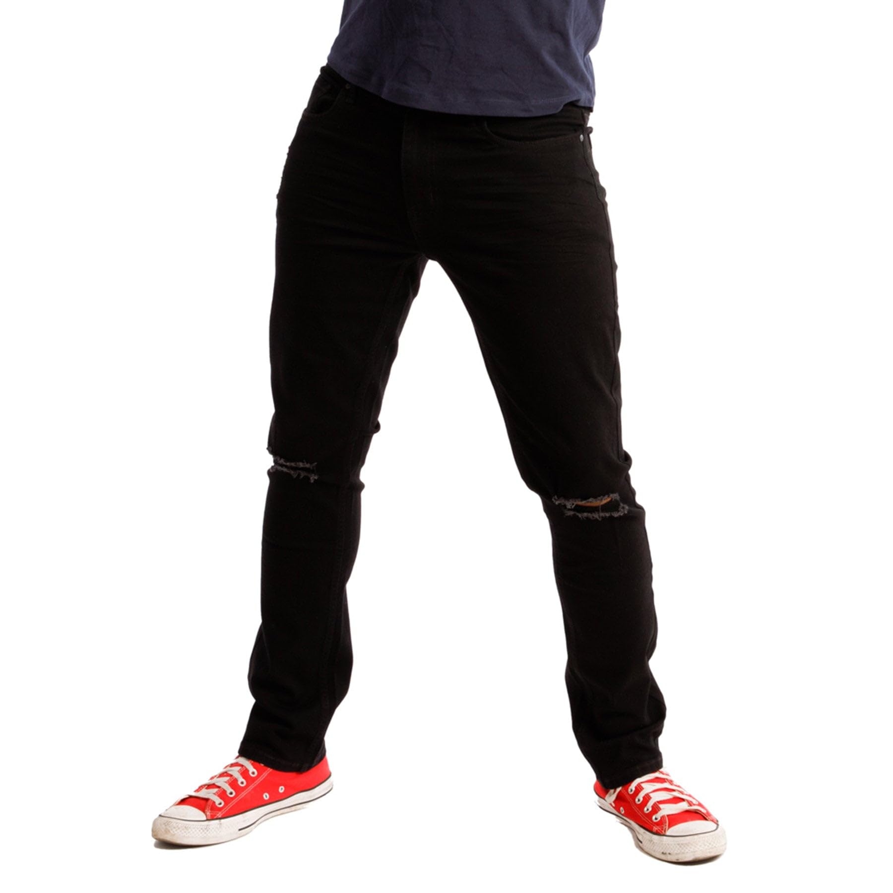 OG Stretch Denim (Slash - Black (Ripped), 30x32)