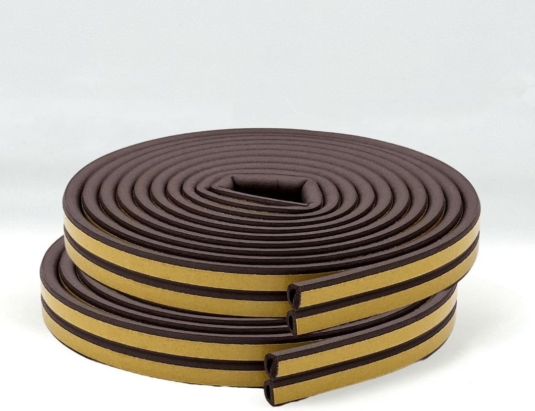 MMT ACOUSTIX Soundproofing, Dust Proof Door/Window Self Adhesive Door Seal (Set of 2Pcs)