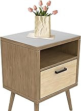 INCREWAY 40 * 40cm Bedside Table Mat Leather Dustproof Cover Waterproof and Scald Desktop Protector Freely Cut Bar Restaurant Desk Dressing Coffee Table TV Cabinet Office Writing Board (Grey)