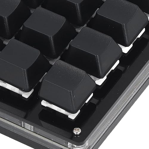 Miniatura 8 de Diyeeni Teclado mecánico macro de 12 teclas, teclado programable con 2 perillas, teclado portátil totalmente programable con una mano, teclado para